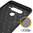 Flexi Slim Carbon Fibre Case for LG V40 ThinQ - Brushed Black